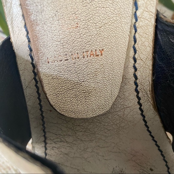 Mui Mui White Studded Platform Sandal Size 35.5 - Picture 11 of 12